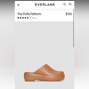 Everlabe Puffa Clog Size 8 New in box, worn around the house for a day.